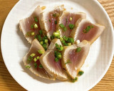 超簡単！びんちょうマグロのタタキ作り方3写真