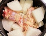 ☆大根と鶏手羽のワインビネガーさっぱり煮作り方4写真