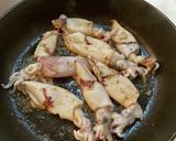 小さいヤリイカで♡イカ墨楽しむバター焼作り方4写真