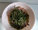 水煮サバ缶水菜和え作り方6写真
