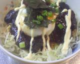 思わず食べ過ぎる！？豚角煮のロコモコ丼♪作り方4写真