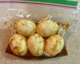 【作り置き】半熟玉子の味噌漬け作り方4写真