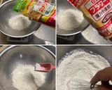 手作り　大葉入り　焼き餃子の皮作り方1写真