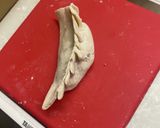 手作り　大葉入り　焼き餃子の皮作り方10写真