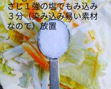 冬の酢の物リンゴと白菜作り方2写真