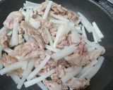 細切り大根と豚こまのピリ辛味噌炒め作り方5写真