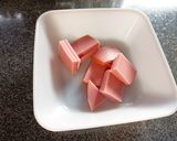 冷凍トマトでトロトロ♡ハムチーズオムレツ作り方2写真