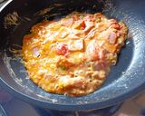 冷凍トマトでトロトロ♡ハムチーズオムレツ作り方7写真