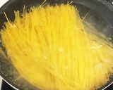 ほうれん草としめじの【和風パスタ】作り方6写真