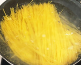 ほうれん草としめじの【和風パスタ】作り方6写真