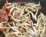 ほうれん草としめじの【和風パスタ】作り方4写真