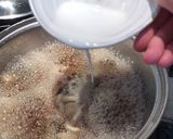 きのこのかきたま汁作り方4写真