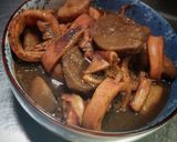 イカと里芋のゴロ煮❨(@≧↺≦@)❩ノ作り方2写真