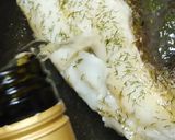 リカちゃん♡鱈ディル焼き+ほうれん草作り方9写真