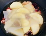 ほんだしで煮込む大根とタコの柔らか煮♡作り方2写真