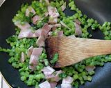 かぶの茎の和風チャーハン作り方4写真