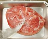 野菜巻き巻きロールトンカツ作り方1写真