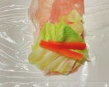 野菜巻き巻きロールトンカツ作り方4写真