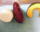 かぼとサツマイモのスープ作り方1写真