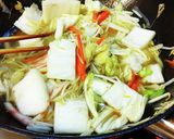白菜ラーメン。作り方3写真