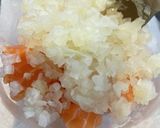 サーモンのポキ丼作り方2写真