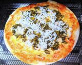しらすと高菜の和風ピザ作り方7写真