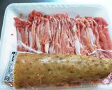 薄切り豚肉で一気に巻きましょ！山芋編作り方1写真
