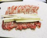薄切り豚肉で一気に巻きましょ！山芋編作り方3写真