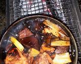 キャンプ飯　味しみしみ豚の角煮作り方5写真