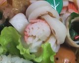 お弁当に✿ちくわの三つ編みフラワー作り方10写真