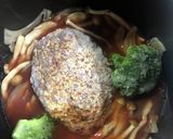 スープジャーで煮込みハンバーグ作り方1写真