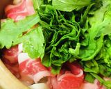 簡単●ねぎたっぷりの煮込み肉うどん作り方1写真