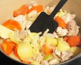 ルー不要洋食屋さんの【クリームシチュー】作り方4写真