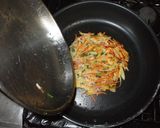 ガレットにんじん♪簡単おかずピザ用チーズ作り方6写真