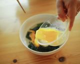 レンチンふわふわ卵スープ作り方3写真