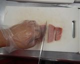 豚肉のスティック唐揚げ作り方1写真