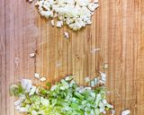 【簡単】韓国風炒飯作り方1写真