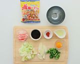甘辛みそで炒める！回鍋肉風焼ビーフン作り方2写真
