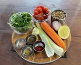 レンズ豆のスープ作り方1写真