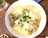 舞茸のチーズ蒸しレンジ簡単最強ダイエット作り方22写真