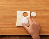 水玉チョコサンドイッチ作り方4写真