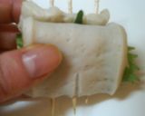 ちくわde梅しそきゅうり巻き作り方3写真