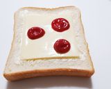 ミニトマトが可愛いチーズトースト作り方4写真