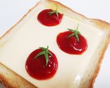 ミニトマトが可愛いチーズトースト作り方6写真
