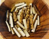牛蒡と生姜の味噌煮作り方1写真