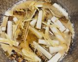 牛蒡と生姜の味噌煮作り方2写真
