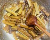 牛蒡と生姜の味噌煮作り方3写真