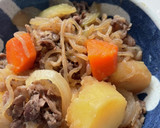 やさしく生姜が香る、我が家の肉じゃが♡作り方10写真