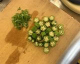 もずくとおくらのスープ作り方1写真