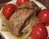 豚ばら肉のオーブン焼きトマト丸ごとソース作り方5写真